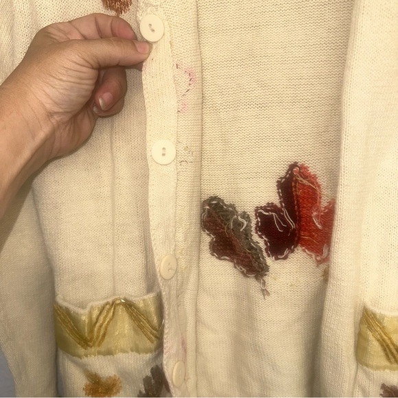 Women’s vtg J Two New York cardigan sz L - Picture 8 of 16